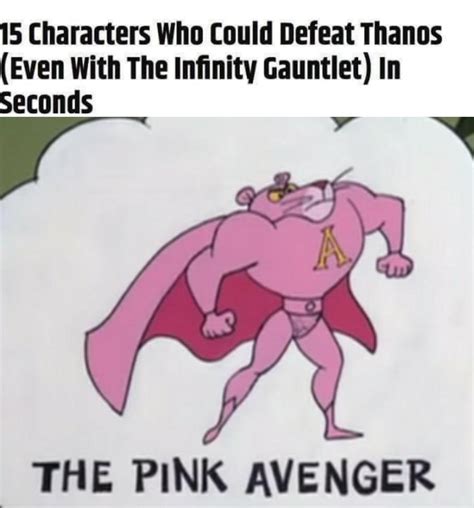 Pink Panther Has So Much Meme Potential Rmemes