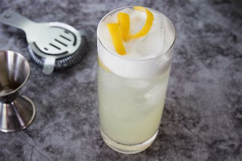 Classic Gin Fizz Cocktail Recipe