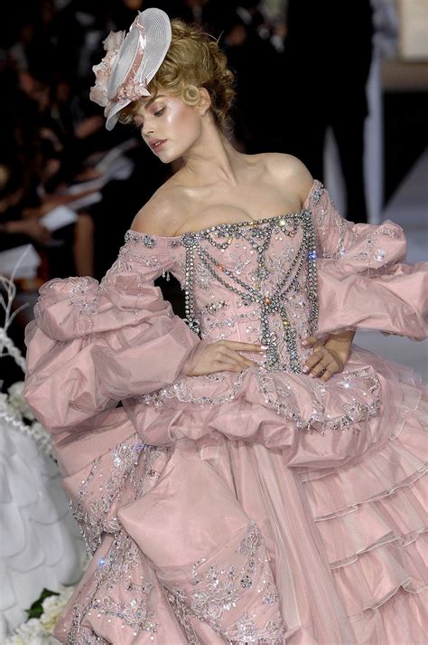 Doutzen Kroes At Christian Dior Fall 2007 Couture Diamonds In The