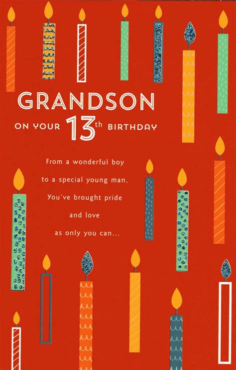 8 New Ideas Birthday Wishes For Grandson 13th Birthday Birthday