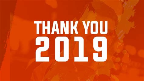 Thank You 2019 Visionofvictory Youtube