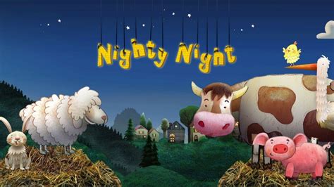 Nighty Night Turn Of The Light For Farm Animals Sleep The Perfect