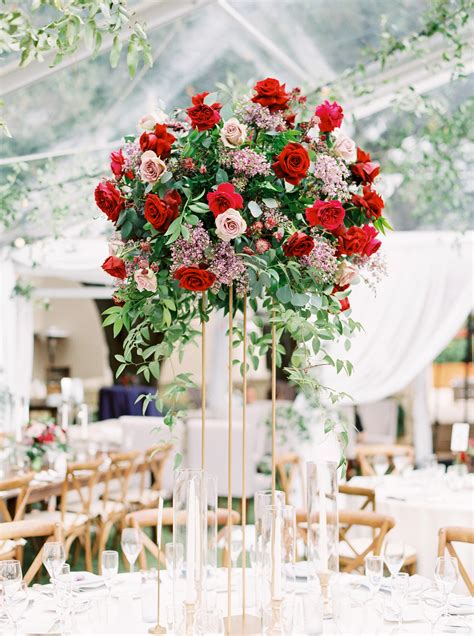 29 Tall Centerpieces That Will Take Your Reception Tables To New