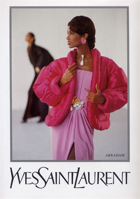 Editorial Fotografía De Moda Yves Saint Laurent Moda Años 90