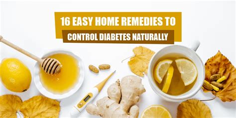 16 Easy Home Remedies To Control Diabetes Naturally