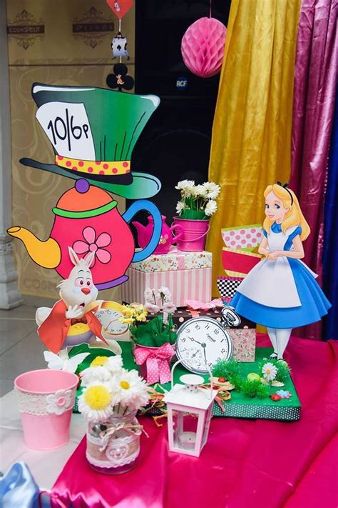 Alice In Wonderland Birthday Party Ideas Photo Of Catch My Party