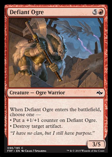 Check spelling or type a new query. Defiant Ogre | FATE REFORGED Visual Spoiler