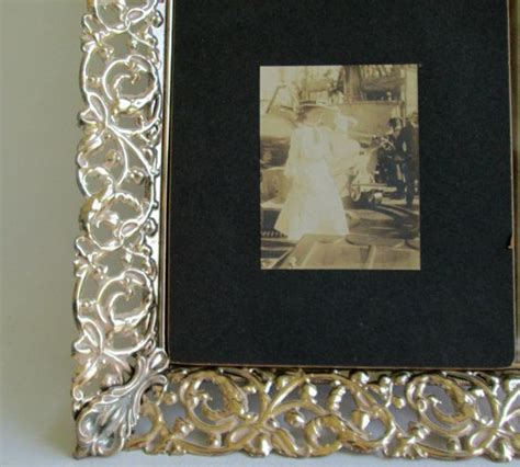 Vintage Filigree Gold Frame Hollywood Regency Frame Ornate Etsy