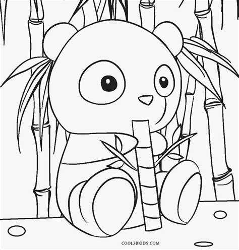 Free Printable Panda Coloring Pages For Kids