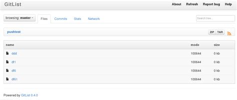 Go to the current directory where you want the cloned step 3: Give your Git Repository an Open Source Web Interface - Linux.com