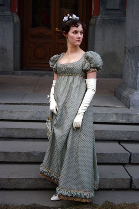 Regency Ball Gown 1812 1814 Historical Dresses Fashion Regency Gown