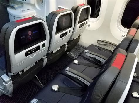 American Airlines Boeing Dreamliner Economy Class Seating Layout