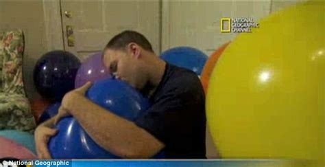 Dave Collines Man With Balloon Fetish Sleeps With Them Kisses Them