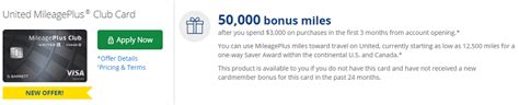 Chase credit card customer service united mileageplus® club credit card faqs with the united mileageplus® club card, you earn 1.5 miles for each $1 spent and 2 miles per. Chase United MileagePlus Club Card 50,000 Bonus Miles + 1.5X Miles on Every Purchase