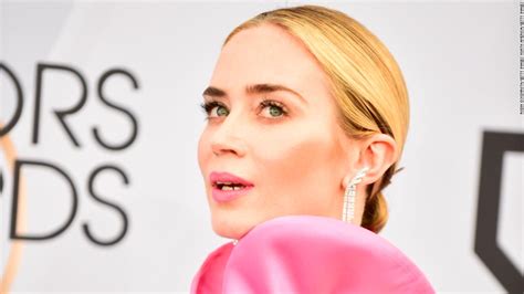 Emily Blunt Reveals Acting Saved Her From A Severe Stutter Cnn