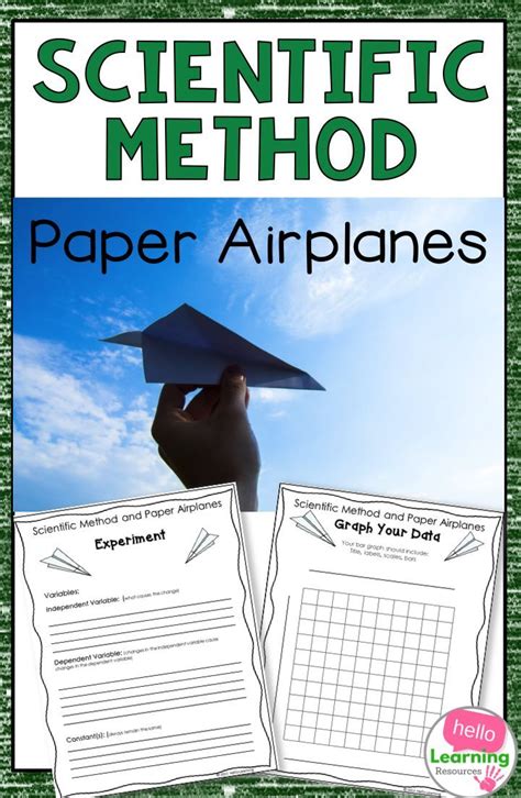 A standard format is used for these articles, in which the author presents the research in an orderly, logical manner. Scientific Method Experiment Paper Airplanes