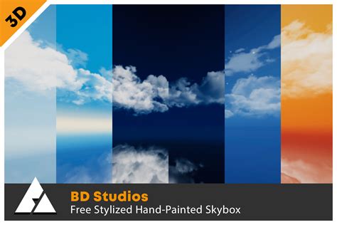 Free Stylized Hand Painted Skybox 2d Sky Unity Asset Store
