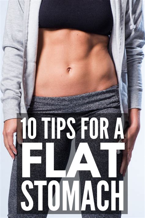 How To Get A Flat Stomach Tips And Exercises That Work