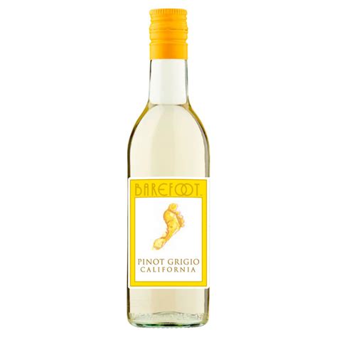 Barefoot Pinot Grigio White Wine 187ml Bb Foodservice