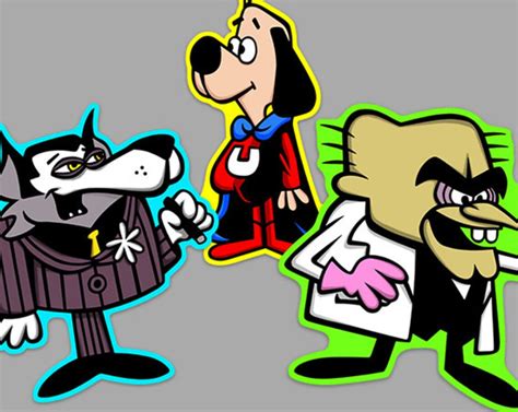 Underdog Riff Raff And Simon Bar Sinister Classic Cartoon Etsy