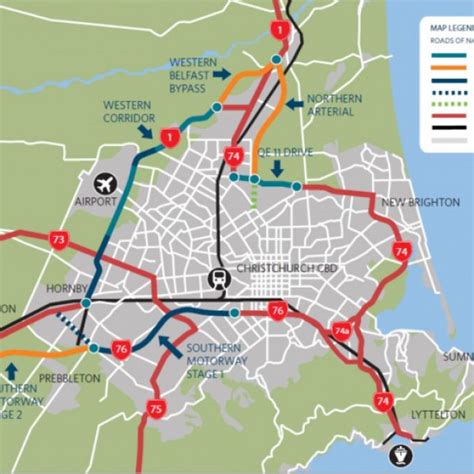 Christchurch Motorways Waka Kotahi Nz Transport Agency