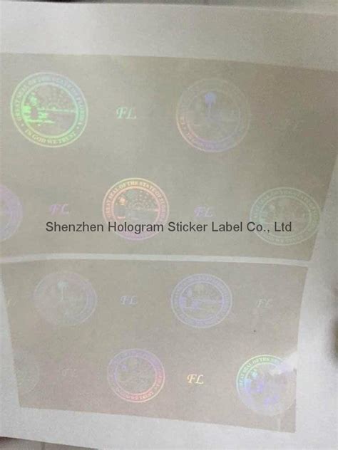 Florida State Overlay Id Hologram 223hsl China Manufacturer Anti