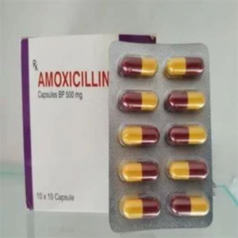 Amoxycillin Capsules 500 Mg At Rs 290box Almox Amoxicillin Capsule