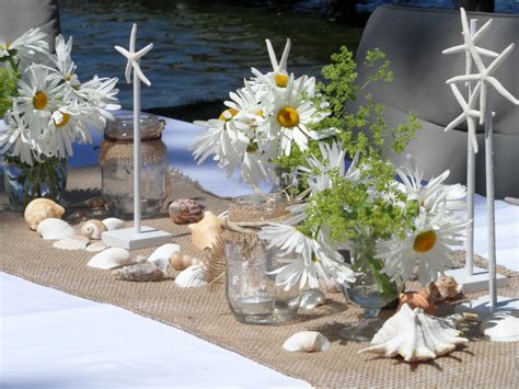 Summer Beach Theme Table Decorations An Inspired Kitchen