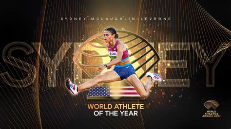 Sydney Mclaughlin 🇺🇸 Wins Female Athlete Of The Year World Athletics