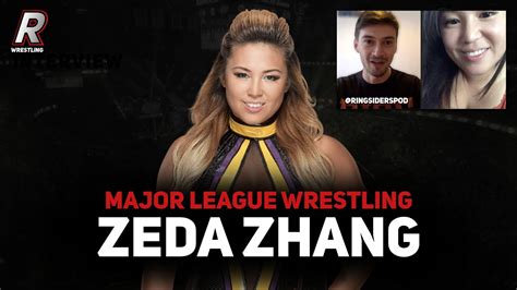 Mlws Zeda Zhang On Her Time In Nxt Signing With Mlw Getting Her