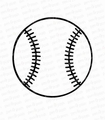 Softball Drawing Baseball Svg Clipart Player Loading
