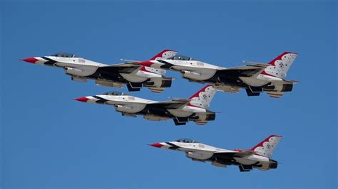 Usaf Thunderbirds La County Airshow 2017 4k Youtube