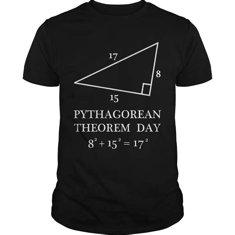 Pythagorean Theorem Day Shirt Sweater Ladies Tee And Longsleeve Tee