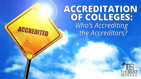 Higher Education Accreditation In The United States School School Choices