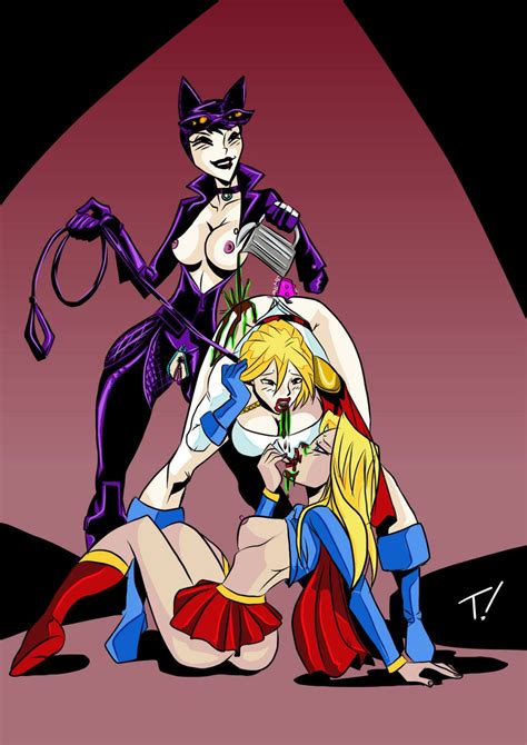 Catwoman Supergirl Lesbian Threesome Power Girl Xxx
