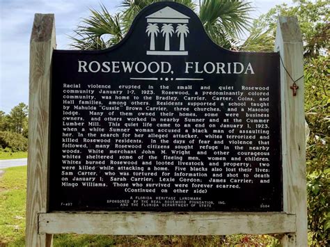 The Rosewood Massacre The Florida Squeeze