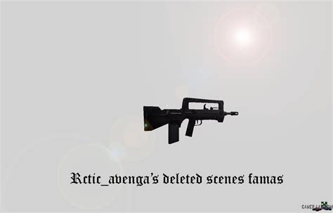 Deleted Scenes Famas Famas Counter Strike Condition Zero Модели