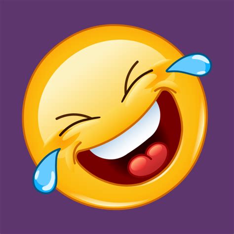 Rolling On The Floor Laughing With Tears Emoji Emoji Kids T Shirt