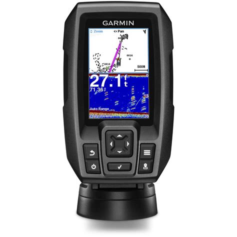 Down imaging fish finders send sonar down vertical from the boat, and side imaging sends sonar horizontally away from the boat. Garmin STRIKER 4 CHIRP Sonar Fish Finder with GPS - 670496 ...