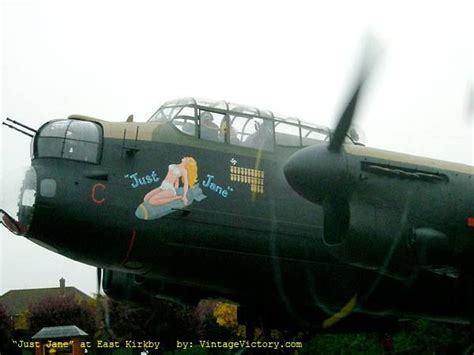 Lancaster Just Jane Aircraft Painting Aircraft Art Lancaster Bomber
