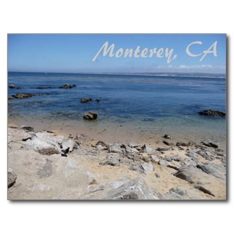 Monterey Ca Postcard California Postcard Monterey