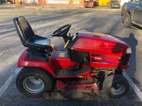 Toro Wheel Horse 520lxi Mulching Garden Tractor Sold As Seen Ebay