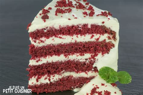 Recette de red velvet cake gâteau velours rouge