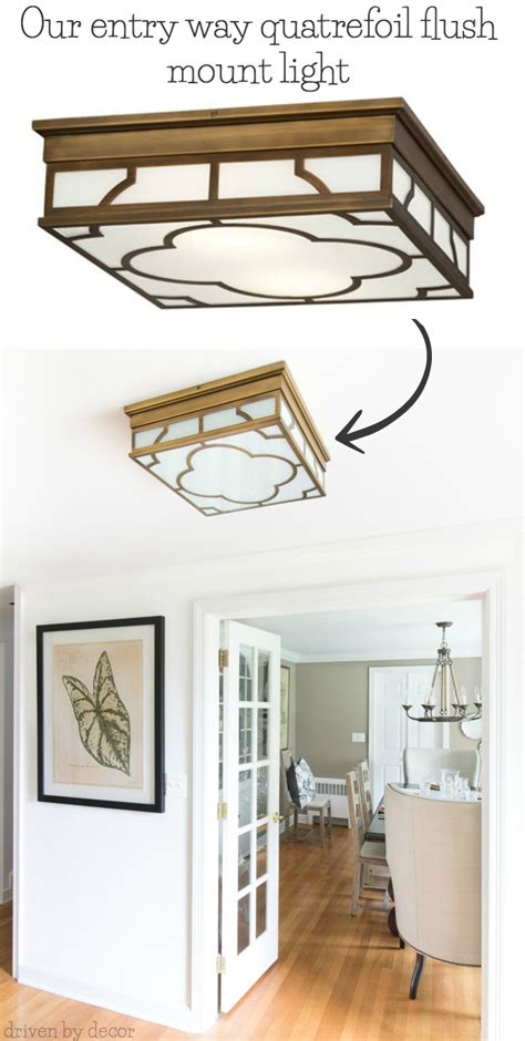 Hang a shallow fixture in a low corridor. Best Flush Mount Ceiling Lighting - My 10 Faves From ...