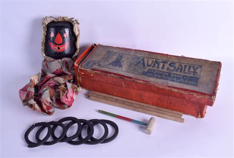 This manufacturer has been making aunt sally equipment for more than 40 years. A RARE VINTAGE BOXED AUNT SALLY INDOOR GAME with original ...