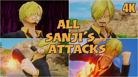 One Piece Odyssey All Sanjis Ultimate Attacks Youtube