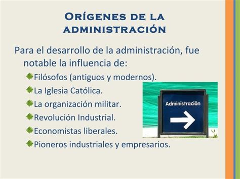 Origenes De La Administracion