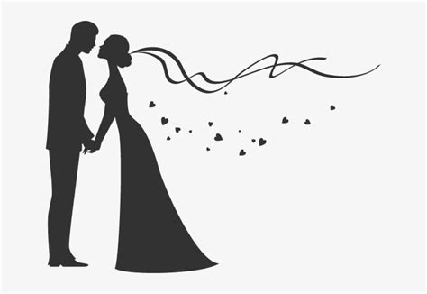 Download Wedding Png Svg Library Download - Bride And Groom ...