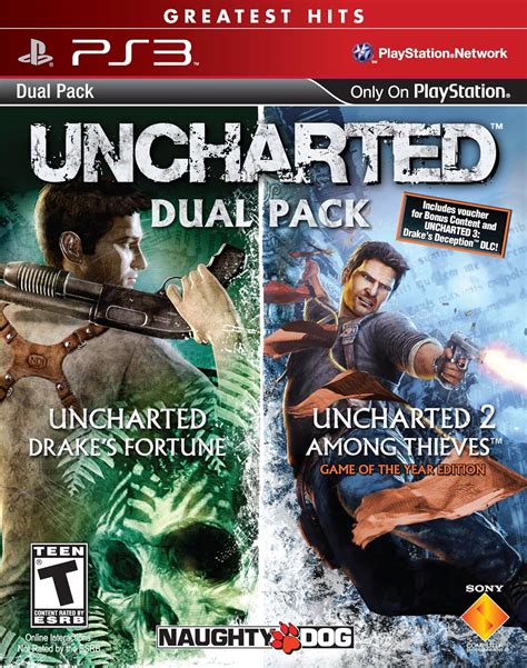 Uncharted 1 And 2 Dual Pack Ps3 Video Games