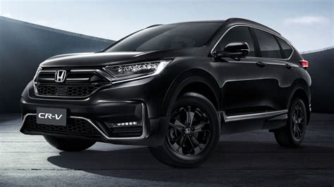 2021 Honda Cr V Black Edition Launched In Thailand Mywinet